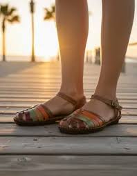 Genähte Herrenpantoffeln